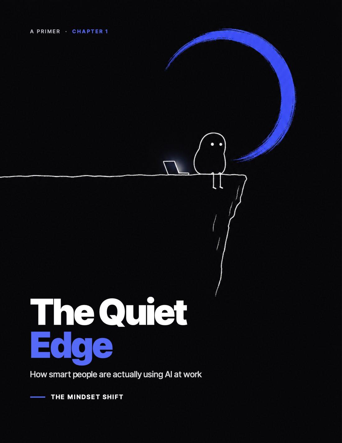 The cover of the free first chapter, The Mindset Shift.