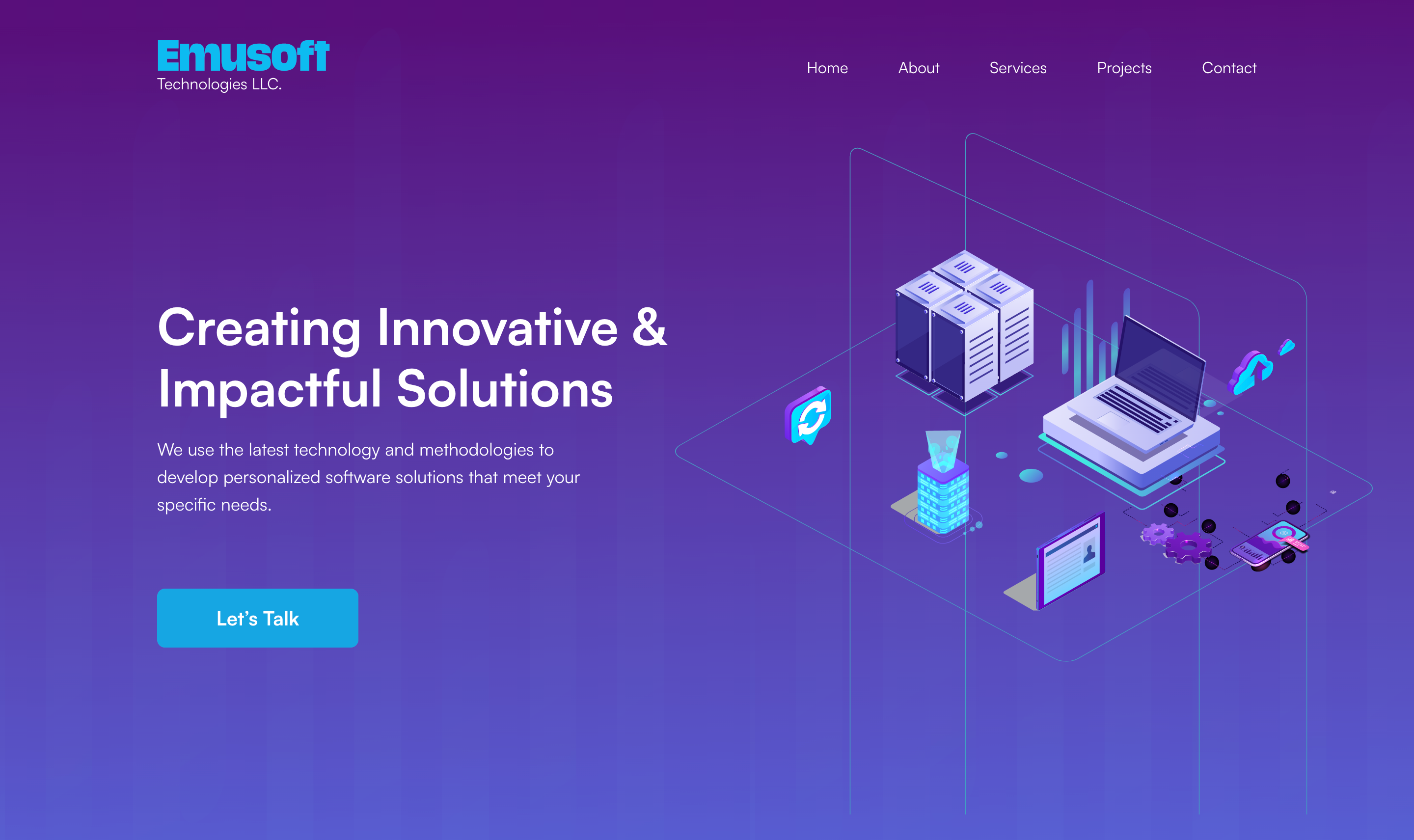 Screenshot of the Emusoft project